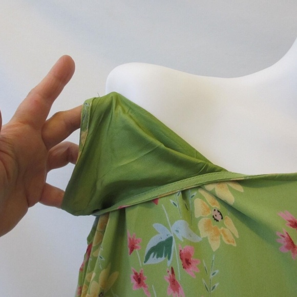 LAURA TYLER 12 L LONG DRESS Sleeveless GREEN - Picture 7 of 8